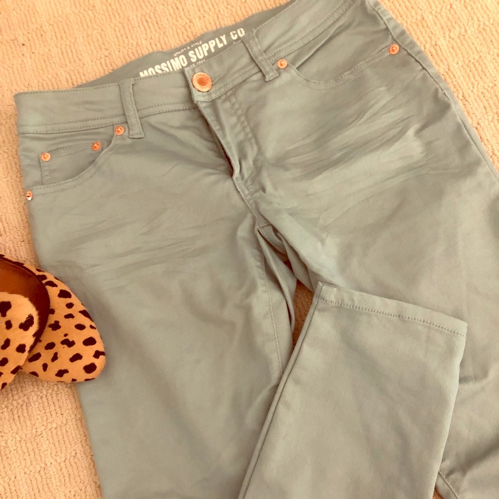Periwinkle Blue Mossimo skinnies 💙Never worn